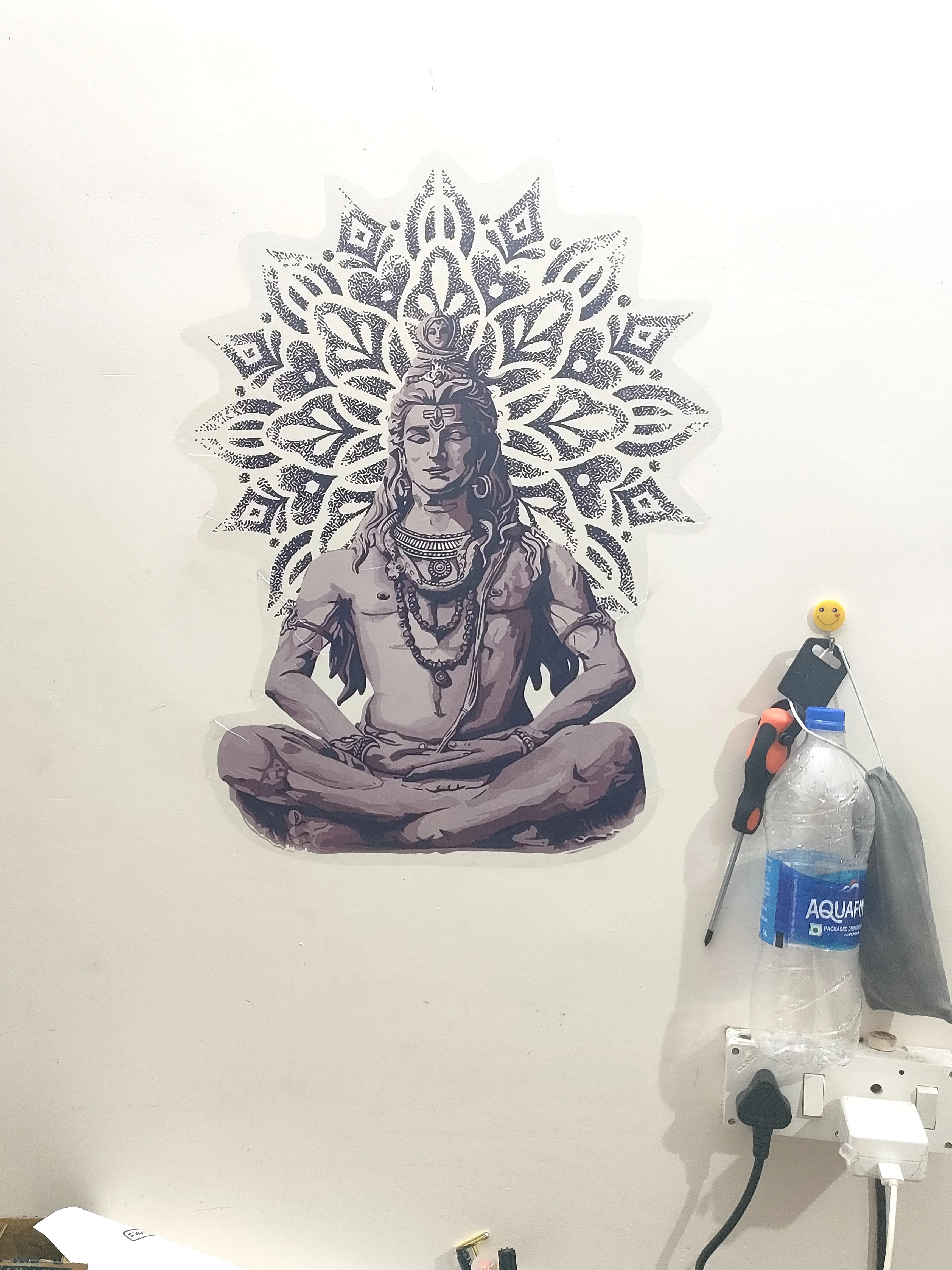 Shiva Meditating Poster