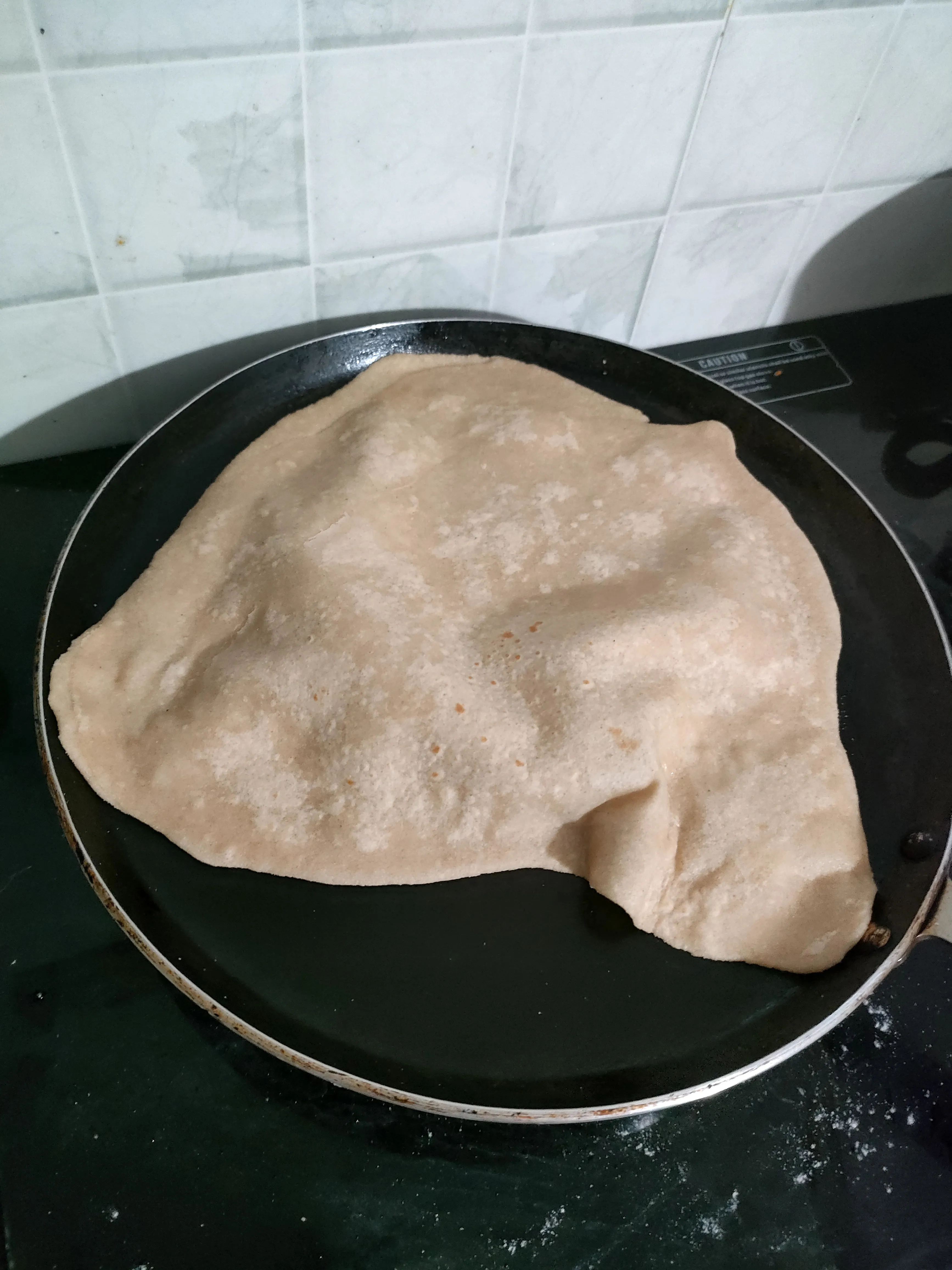 Learning to make chapati wasnt that hard